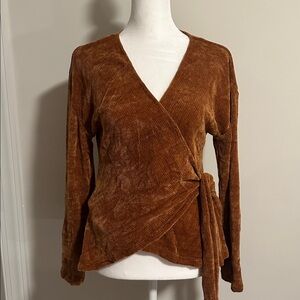 Secret Charm Wrap Sweater